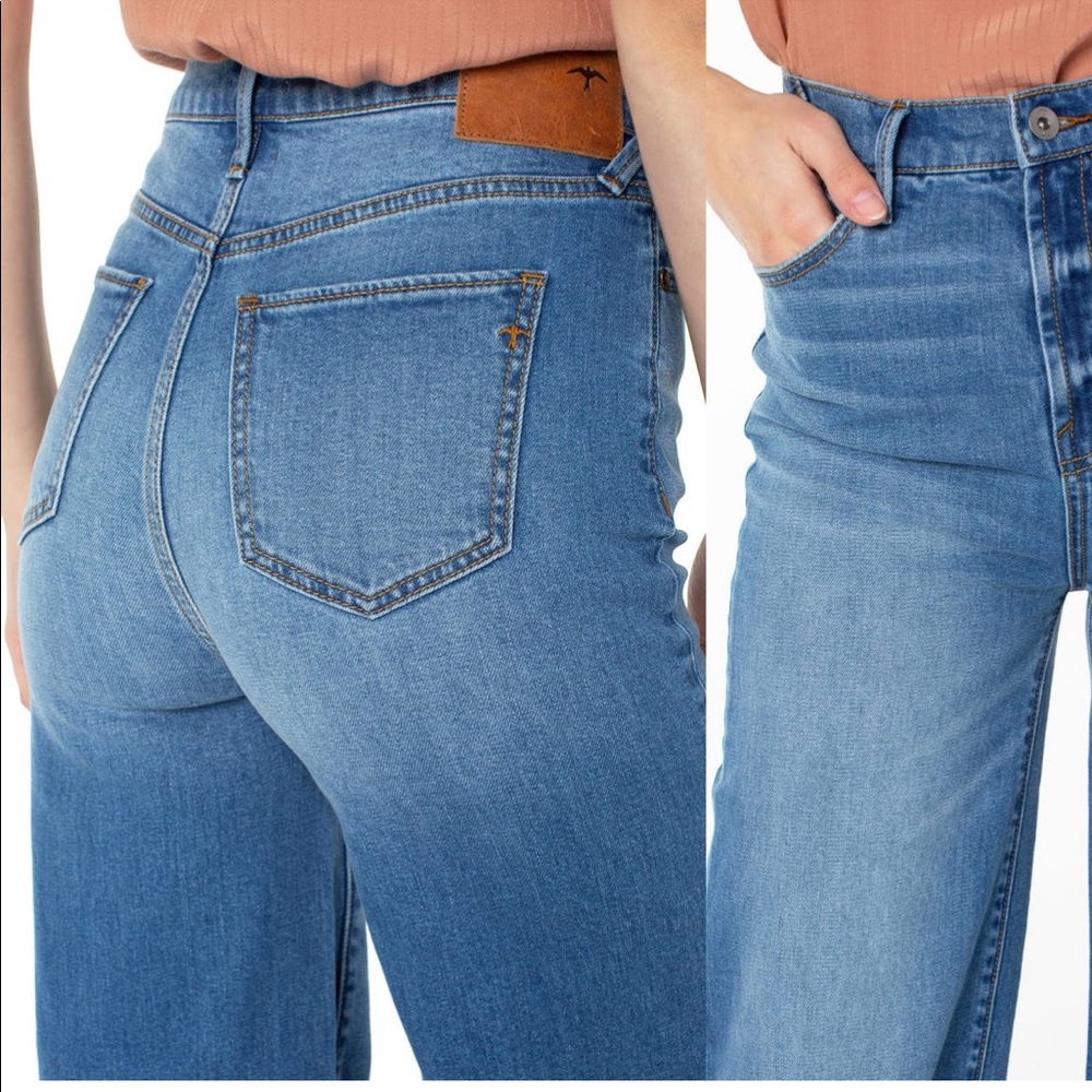 SERRA The Van High Waist Wide Leg Jeans Size 25 - Picture 4 of 6